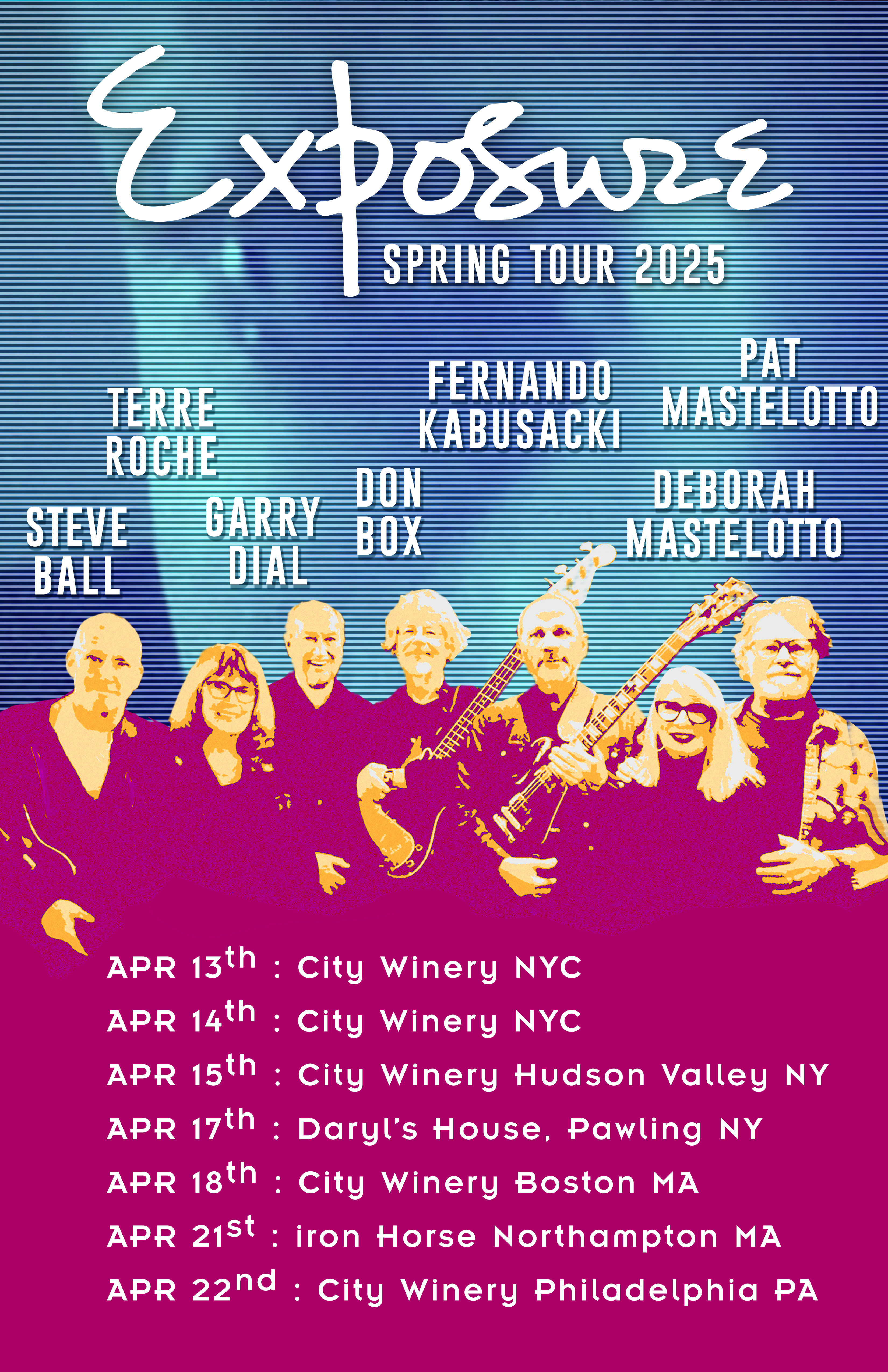 Exposure: Tour Dates April 2025